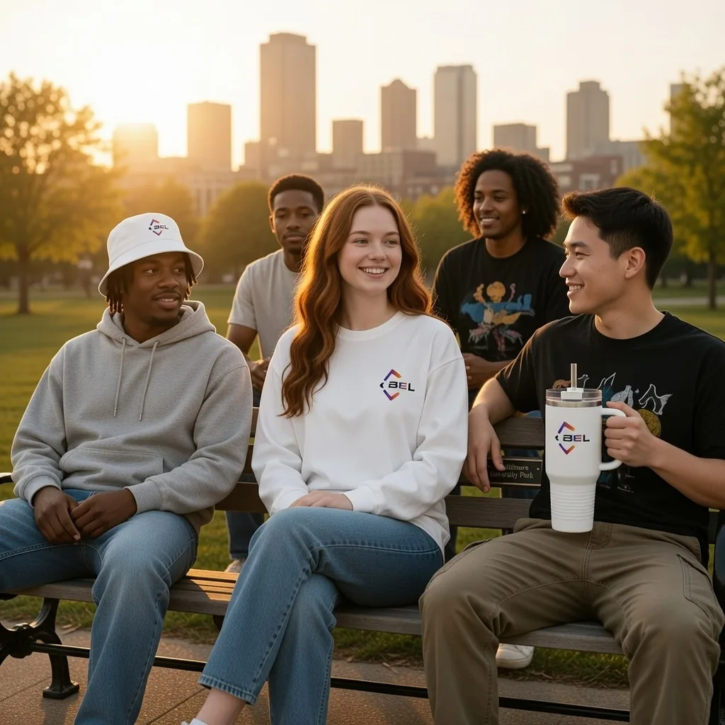 BEL LLC independent Baltimore streetwear brand apparel collection featuring hoodies, t-shirts, and hats