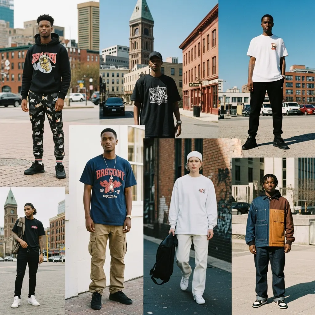 Streetwear style personal expression Baltimore urban fashion aesthetic
